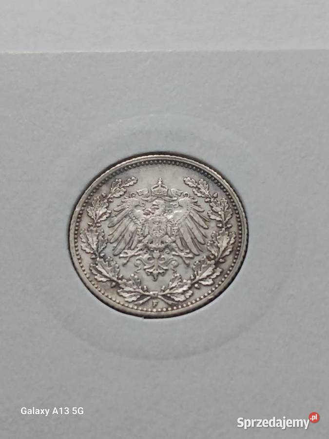 12 Marki Prusy 1915 r 1 mennica F Konin sprzedam