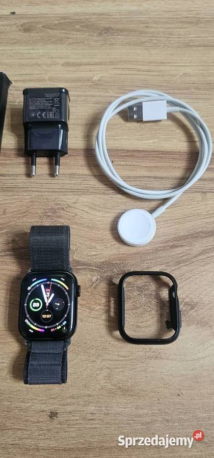 Apple Watch Series NIKE 7 GPS 45 mm Czarny Szprotawa