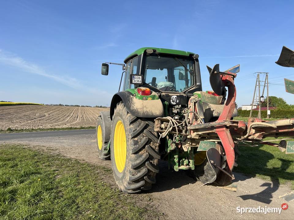 John deere 6830 pneumatyka miękka oś super stan kujawsko-pomorskie