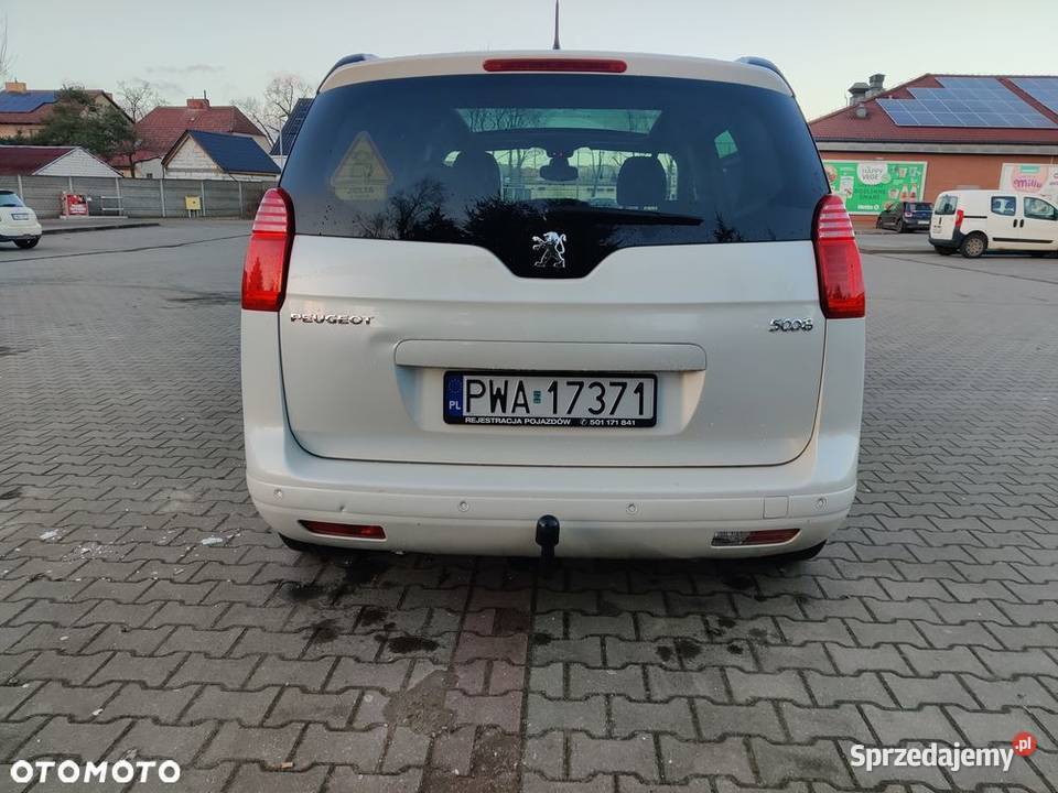 Peugeot 5008 navi hadup panorama elektrochrom. lusterko wst. Wągrowiec