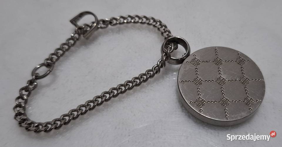 Ozdoba metalowa do torebki zawieszka breloczek