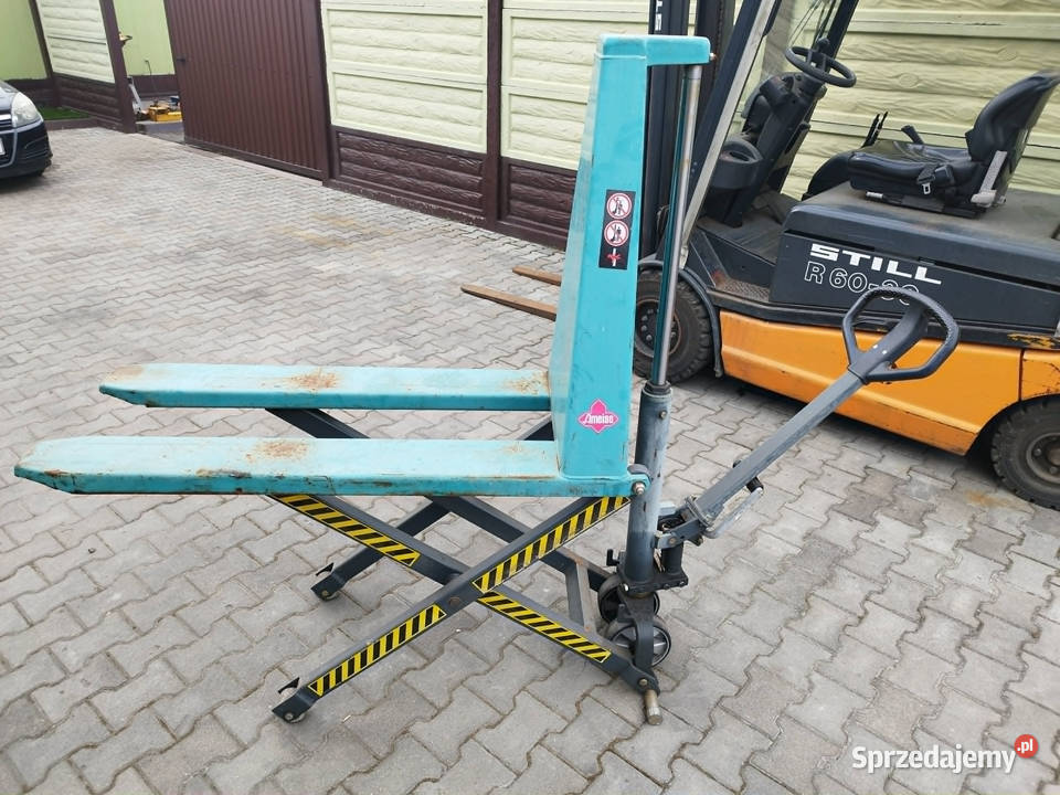 Wózek paletowy ręczny i elektryczny krzyżowy wielkopolskie Strzyżew