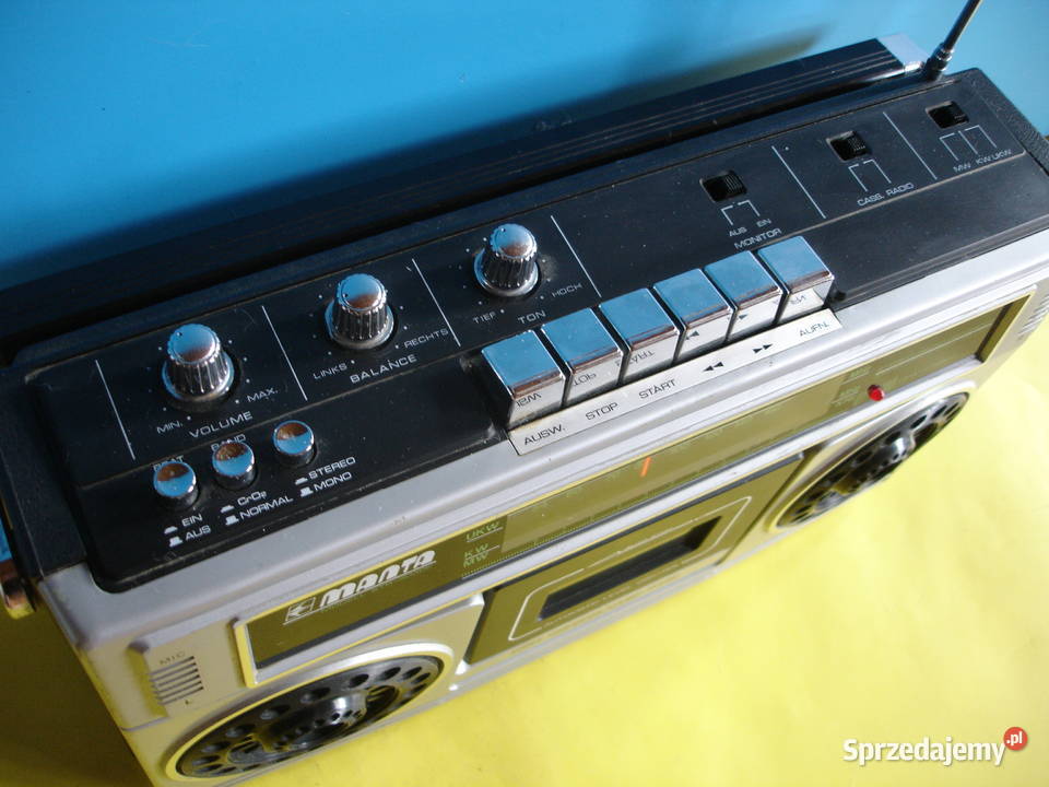 Radiomagnetofon MANTA STR3030 lubuskie Zielona Góra