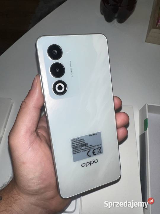 NOwy Smartfon OPPO A5 5G 4128GB Mist White Nowy Wrocław