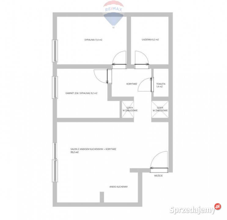 Klimatyczne z dużym balkonem zielona okolica 63.4m2 Warszawa