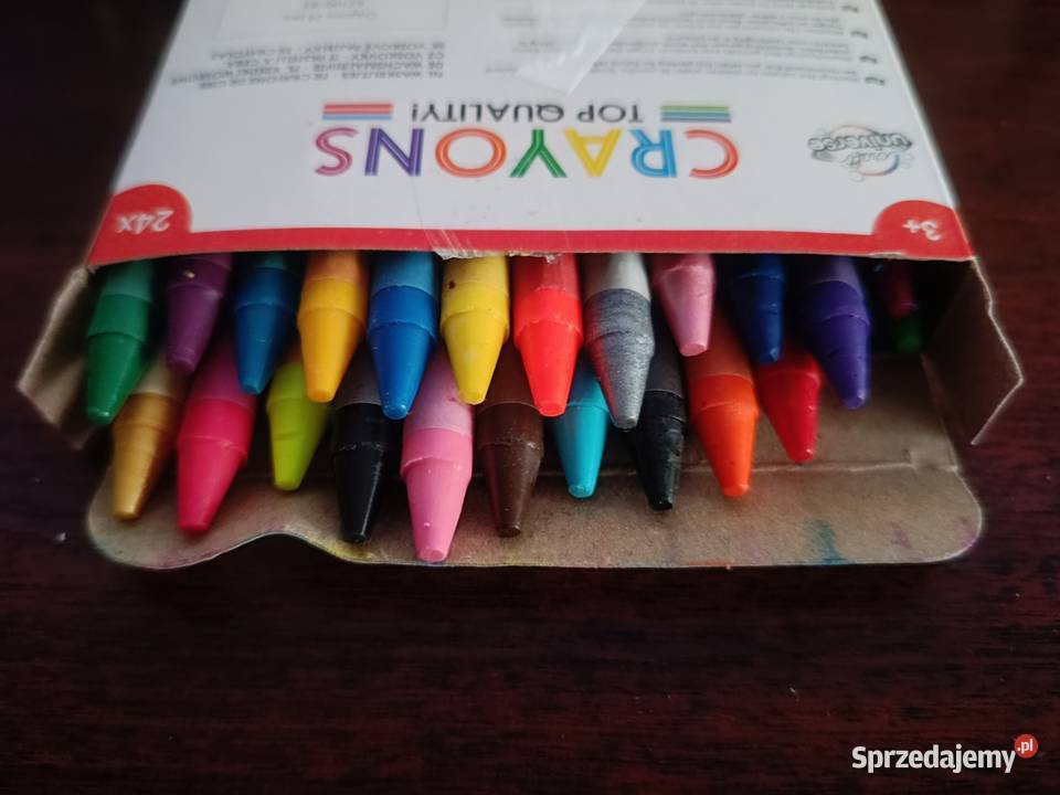 Kredki świecowe Artykuły szkolne mazowieckie Warszawa