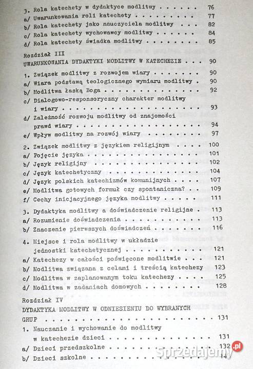 Katechetyczna dydaktyka modlitwy Stanisław Chełm
