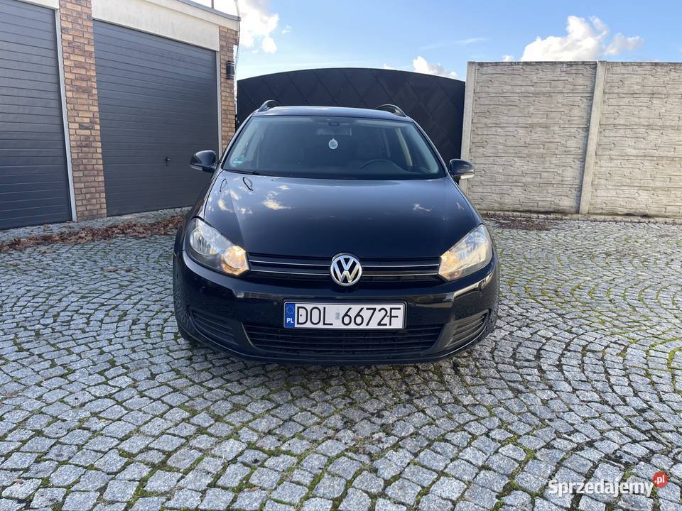 Vw golf 6 16tdi śliczny alufelgi klimatyzacja Syców