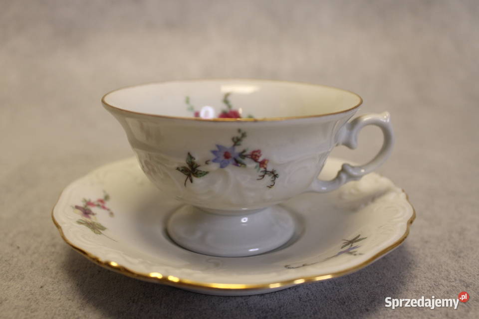 Filiżanka Duet Wałbrzych Śląsk Porcelana i szkło Dobrzany
