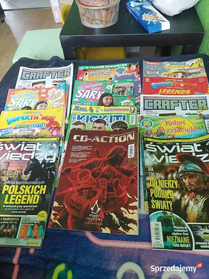 Gazetkiczasopisma edukacyjne dzieci Piotrków Trybunalski sprzedam