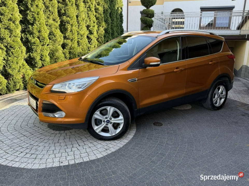 Ford Kuga Automat 4x4 SONY PółSkóry GWARANCJA kurtyny powietrzne