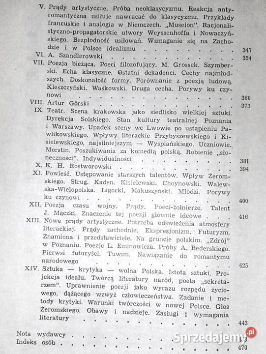 Współczesna literatura Polska 18641918 Tom 12 W Chełm