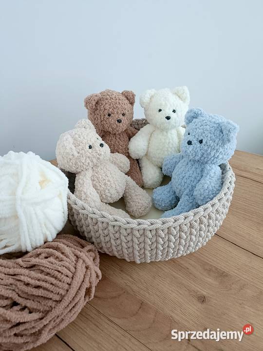 Maskotka miś handmade szydełko Maskotki Rzeszów sprzedam