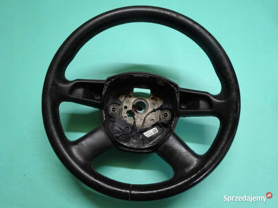AUDI Q7 4L I 07r kierownica skórzana 4F0419091BB