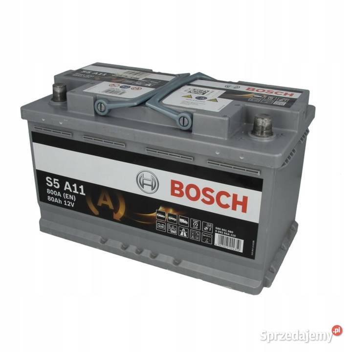 Akumulator Bosch AGM 80 Ah 800 A P Jelcz-Laskowice