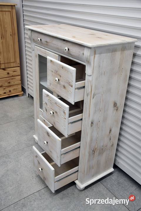 komoda z drewna sosnowego nowa Olsztyn