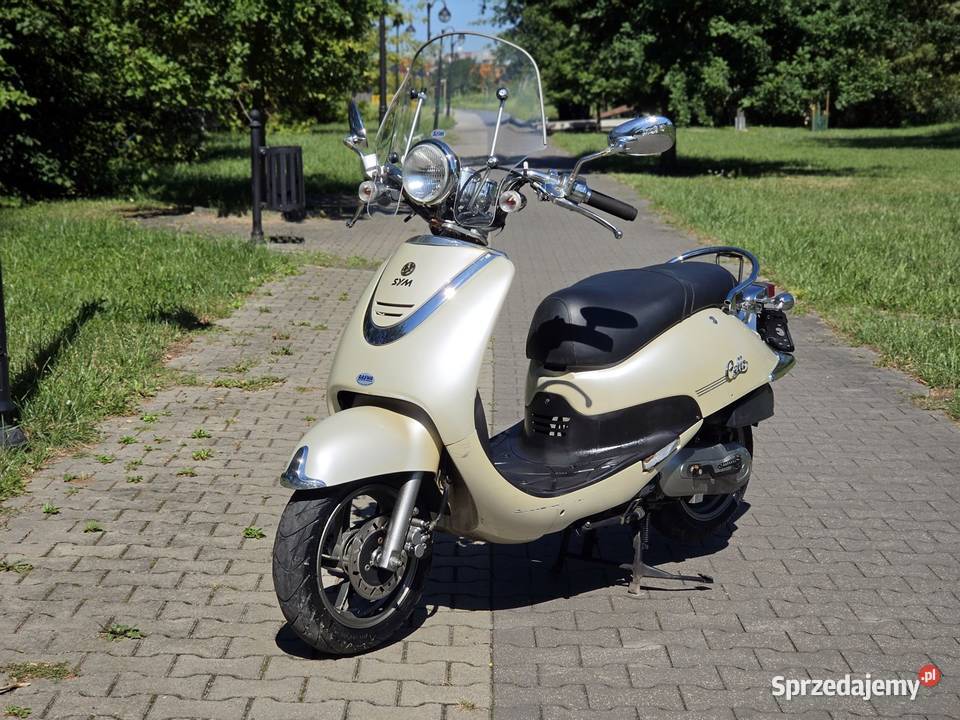 SYM Cello 50 ccm 4t skuter retro styl szeroki