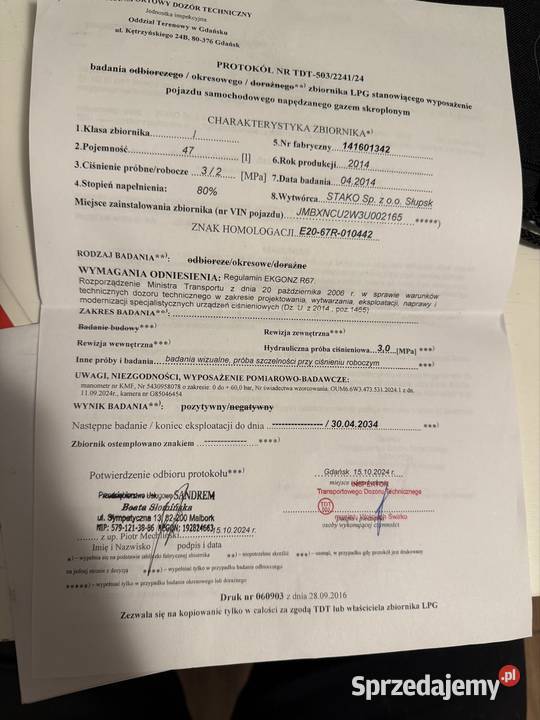 Mitsubishi Outlander 4x4 gniazdo AUX pomorskie