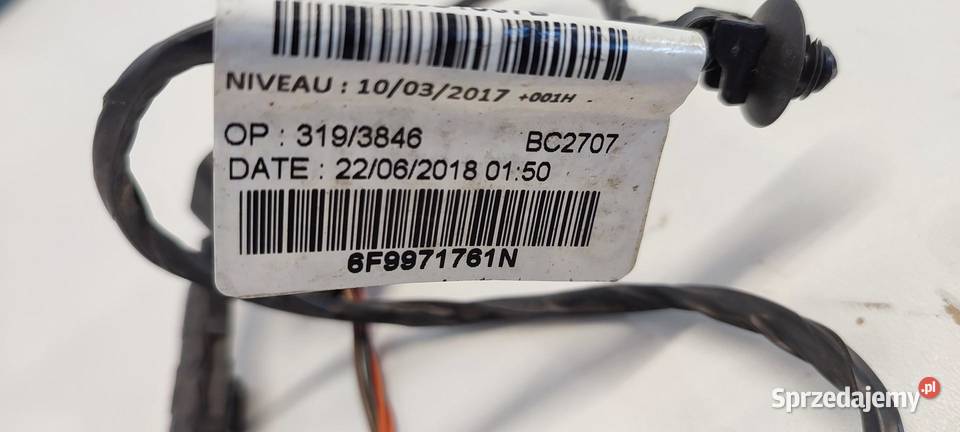 SEAT ARONA WIĄZKA RADAR PRZÓD 6F9971761N Materiały instalacyjne dolnośląskie sprzedam