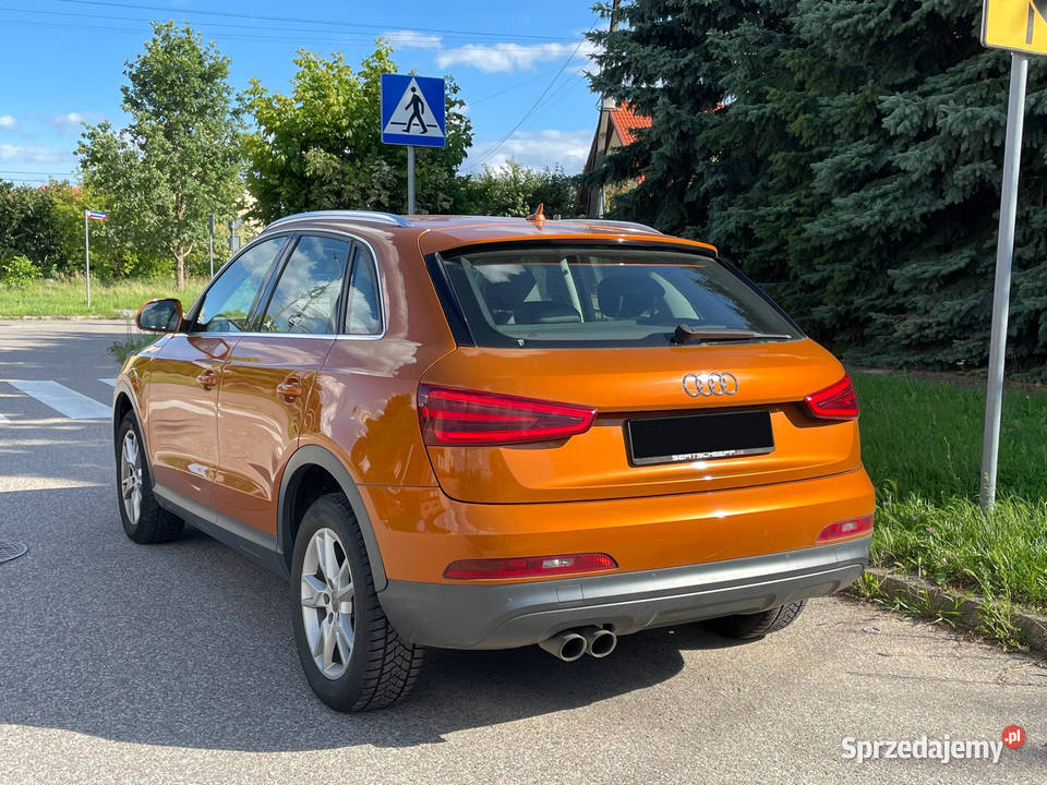 Audi Q3 20 TDI 177 Quattro Stronic Półskóry Navi 110000km podlaskie Wysokie Mazowieckie