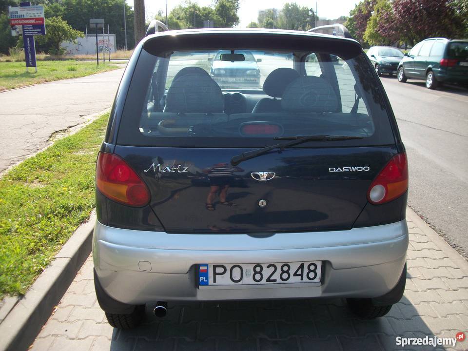 Daewoo MATIZ STYLE wielkopolskie Poznań sprzedam