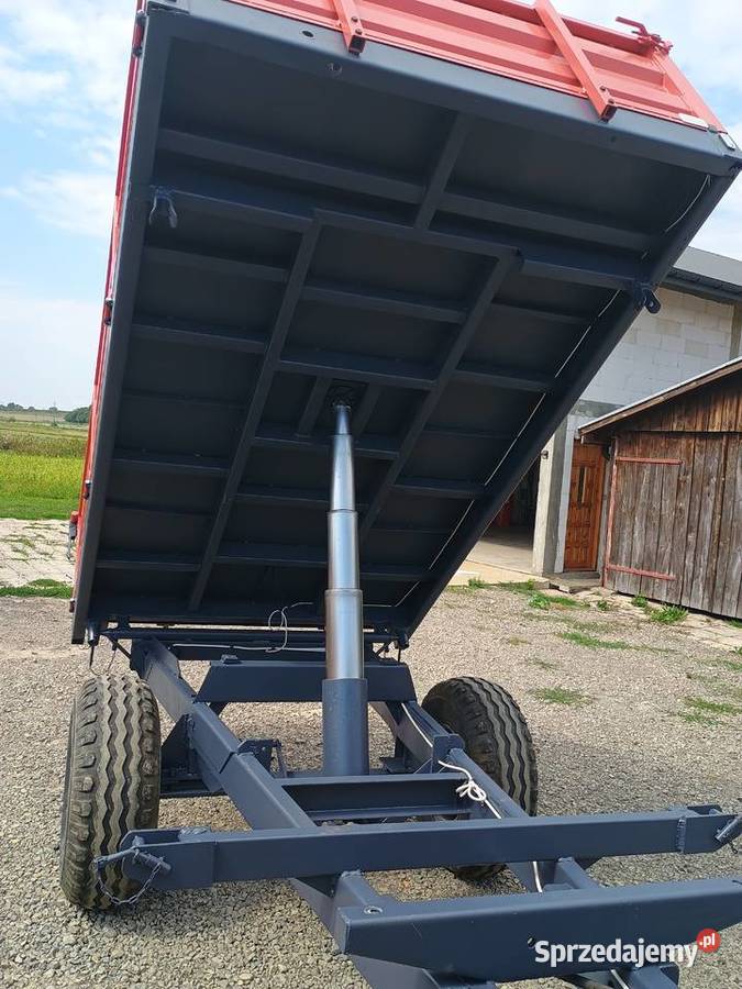 Przyczepa wywrotka jednoosiowa Markowa