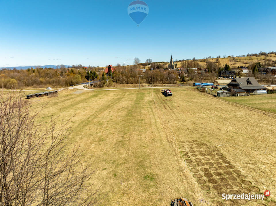 DZIAŁKA BUDOWLANA CHOCHOŁÓW 877m2 małopolskie Chochołów sprzedam