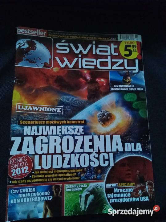 Świat wiedzy 112012 mazowieckie Warszawa sprzedam