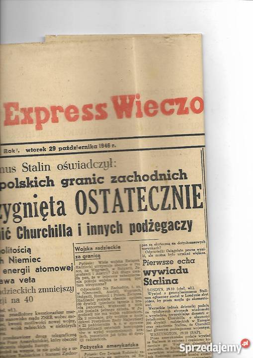 trybuna ludu ekspres wieczorny zycie warszawy i Warszawa