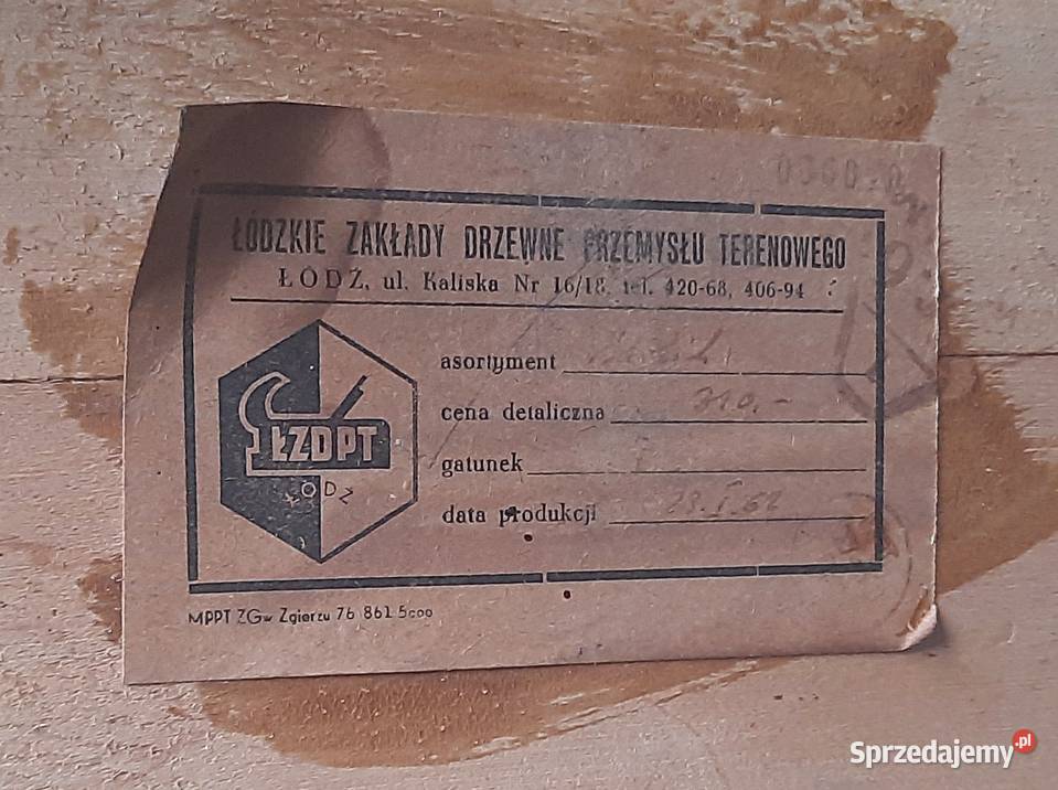 Stary Stolik Patyczak Klasyka PRLu Gliwice sprzedam