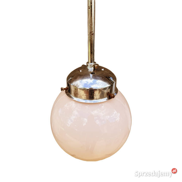 Artdecowska Lampa wisząca Napako Czechosłowacja mazowieckie Warszawa