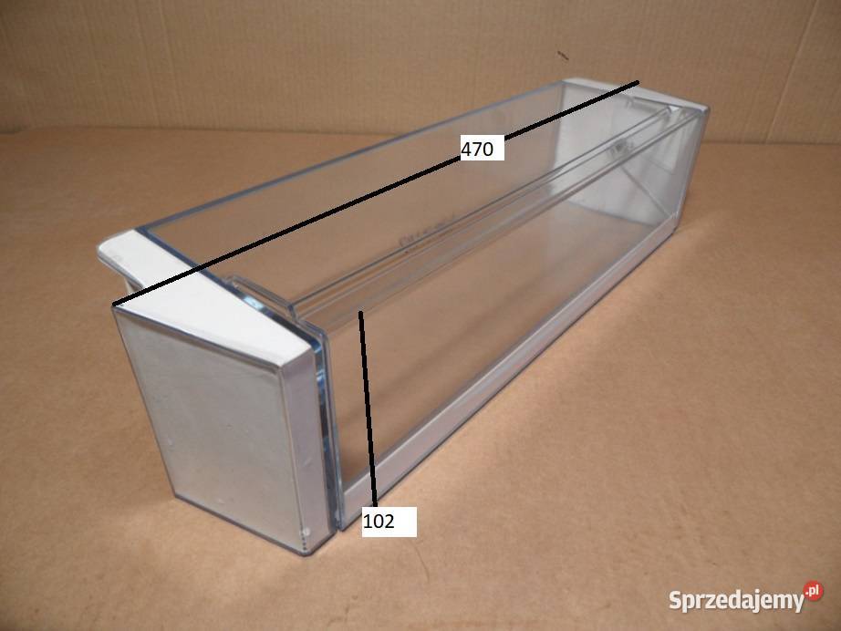 polka balkonik lodowki bosch gorny Części i Akcesoria Strawczyn