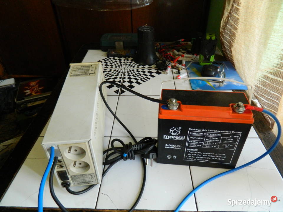 sprzedam zasilacz awaryjny UPS 300W do łódzkie Biała