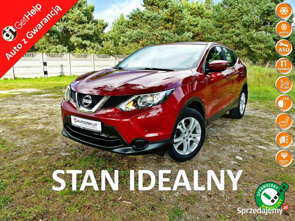 Nissan Qashqai 12 DIGTAcentaKlimaAluLEDPełna czujnik zmierzchu Qashqai wielkopolskie Piła