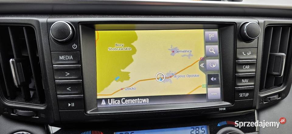 Toyota Rav4 Hybryda 4x4 Salon Polska łopatki zmiany biegów Strzelce Opolskie