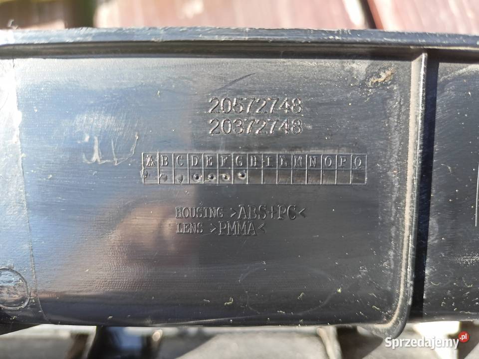 lOpel COMBO lampa tył 00519248440 osobowe Karoseria Ostrów Mazowiecka