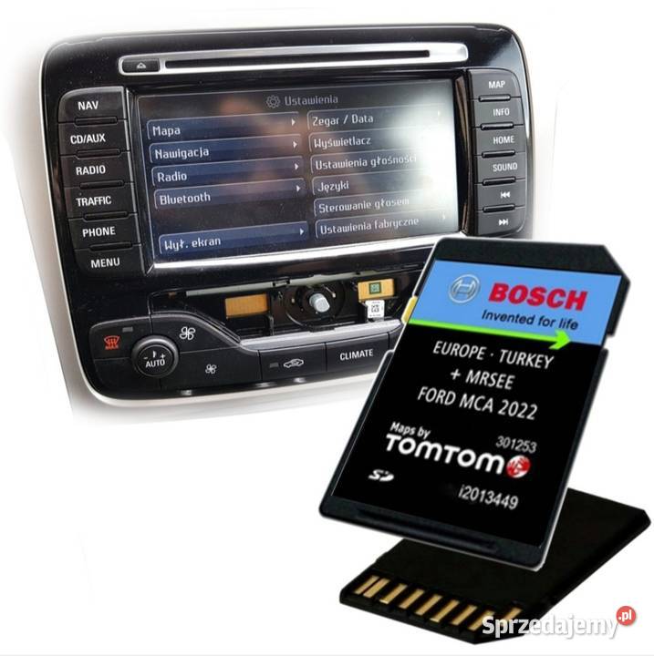 Ford mapy FX NX SD NX DVD MCA MFD Sync 2 Sync 3