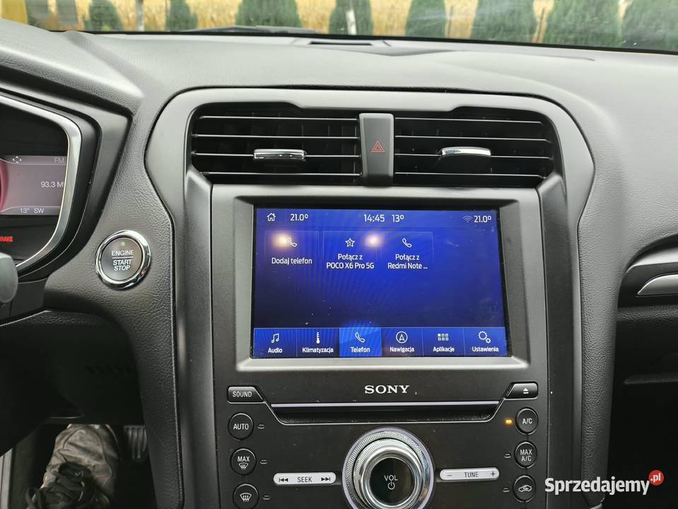 Ford Fusion 20 Titanium bogate wyposażenie benzyna kujawsko-pomorskie Ślesin