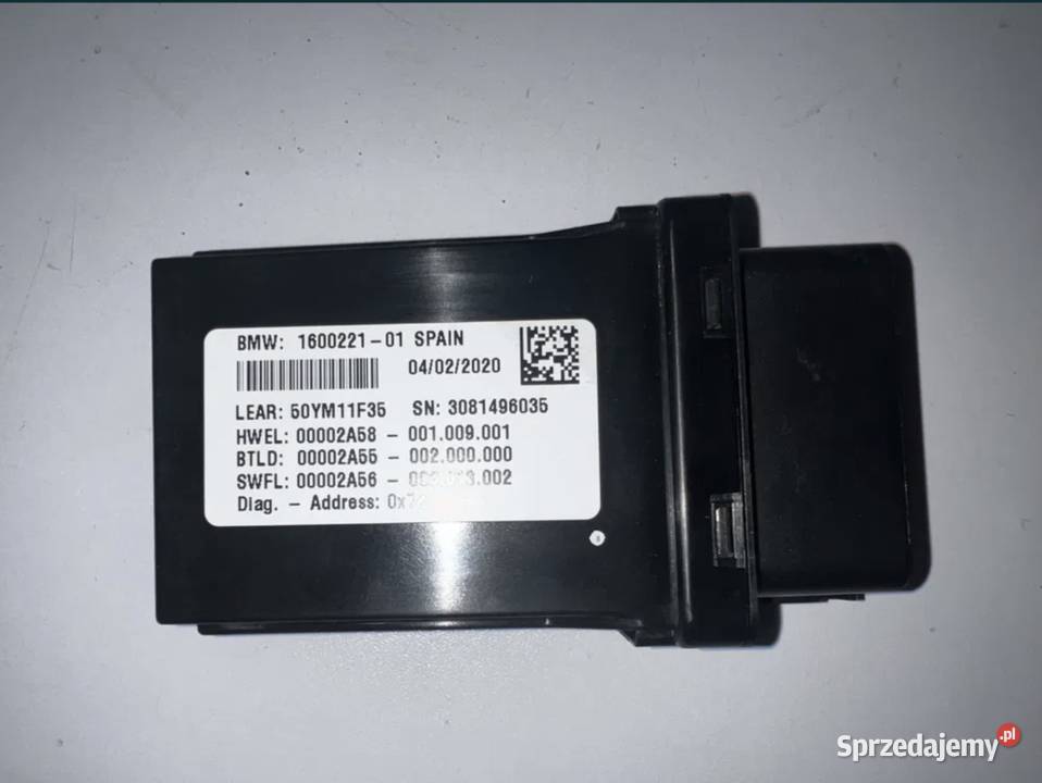 Moduł kontroli wstrząsów ESA BMW F900R 2021r K83 Ostrów Wielkopolski