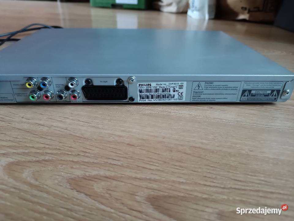 Odtwarzacz DVD PHILIPS DVP 3010 z pilotem Szczyrk