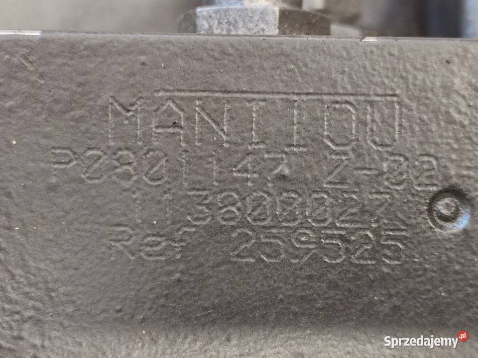 Rozdzielacz hydrauliczny 259525 MANITOU MT 1440 Pozostałe Wilkowo