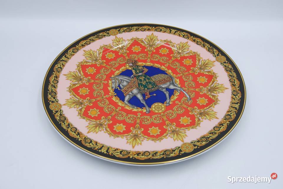 Porcelana Rosenthal Versace talerz świąteczny Poznań