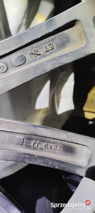 Alufelgi koła 22 26535 ZR22 pirelli LEAGUE Samociążek