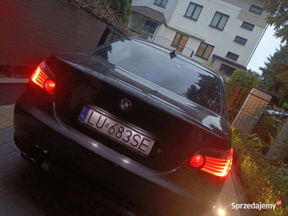 Bmw 5 e60 Sedan bezwypadkowy skora lpg gaz lubelskie Lublin sprzedam