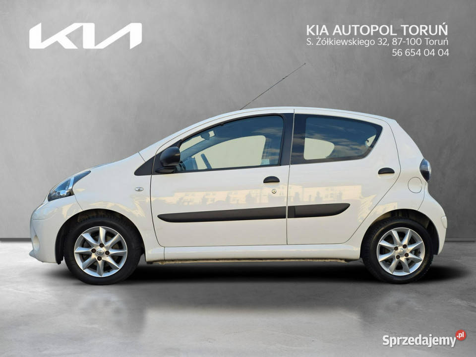 Toyota Aygo 10 VVTi 68 I 20052014 biały Toruń