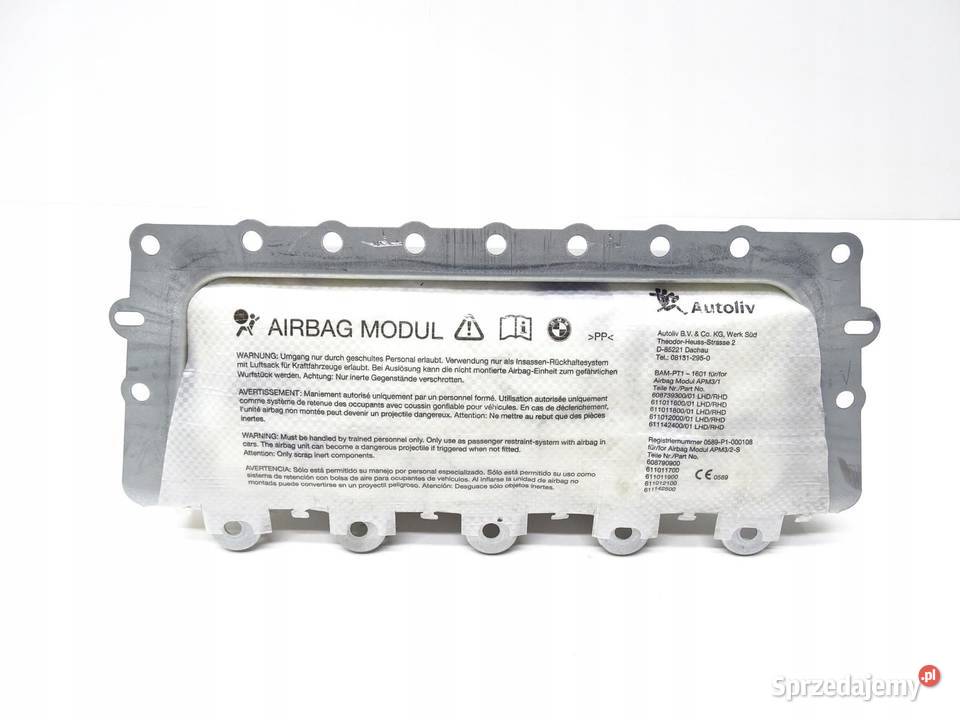 PODUSZKA AIRBAG POWIETRZNA PASAŻERA BMW F10 F11 sprzedam