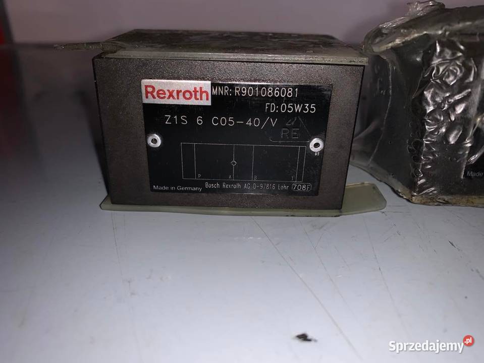 REXROTH Z1S 6 C0540V CHECK VALVE Pozostałe Warszawa