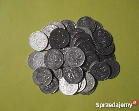 50 groszy - monety PRL, lata 80