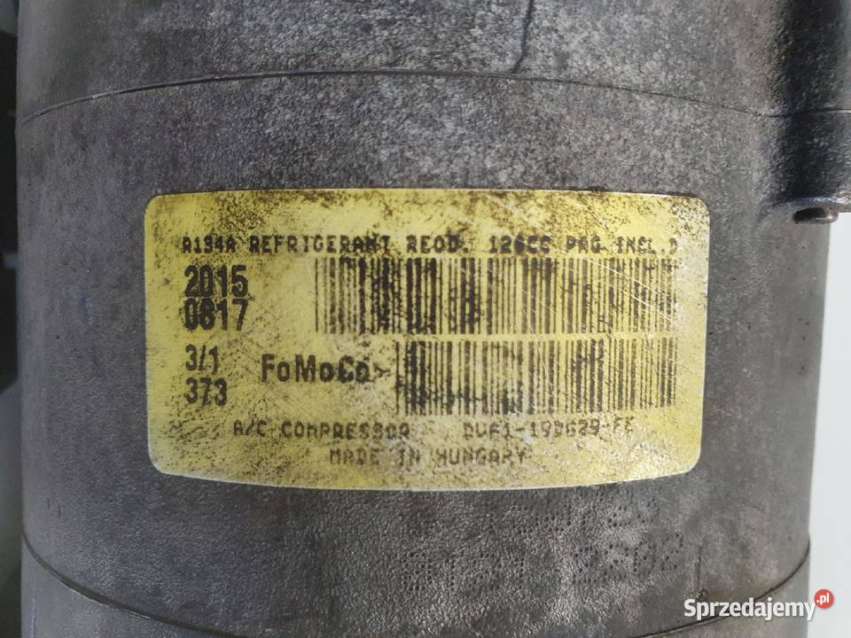 SPRĘŻARKA KLIMATYZACJI Ford Focus MK3 10 lubelskie