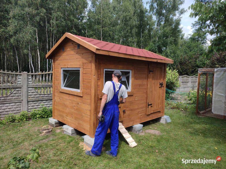 KURNIK kur 200x300x240h z ocieploną podłogą Sochaczew